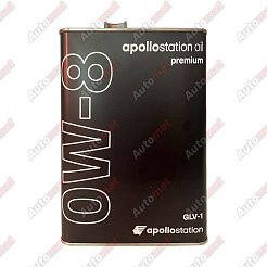 Масло моторное IDEMITSU APOLLOSTATION OIL PREMIUM 0W-8 GLV-1, 4л